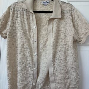 Beige Men's Shirt